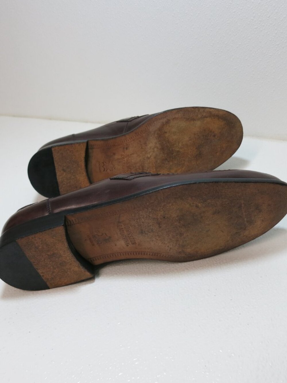 Johnston & Murphy Leather Dress Loafers Shoes Men's Footwear Moccasins Sz 11.5 M - Picture 3 of 7